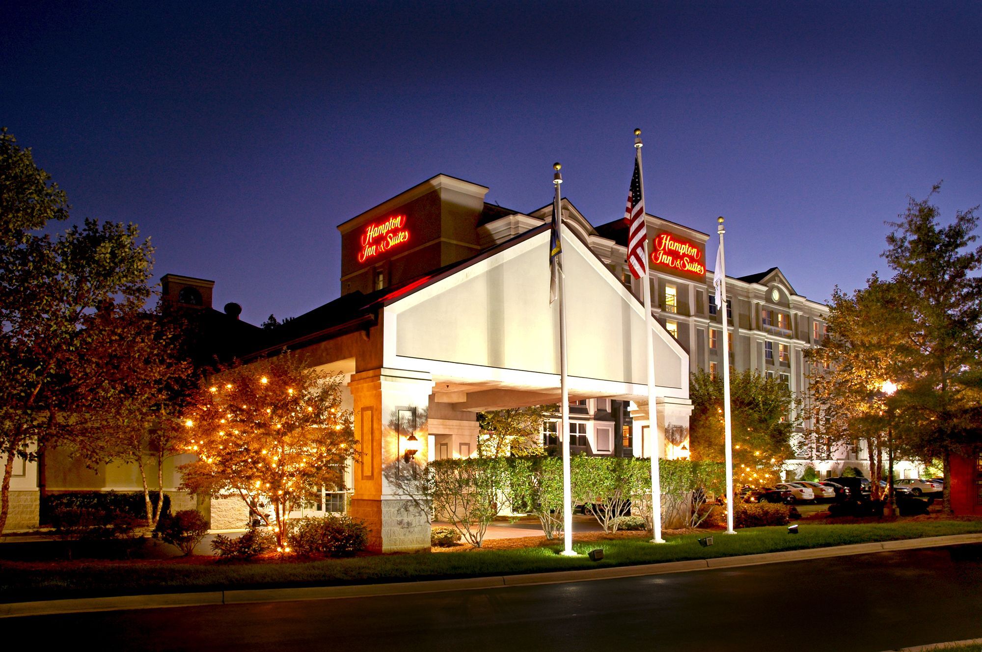 Hampton Inn & Suites Raleigh Cary Lenovo Center Eksteriør billede